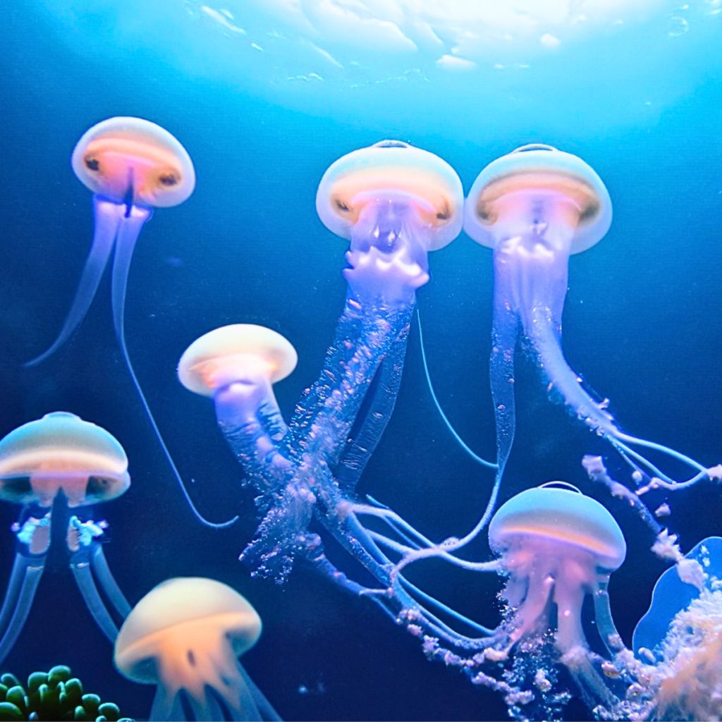 team of jellyfish
