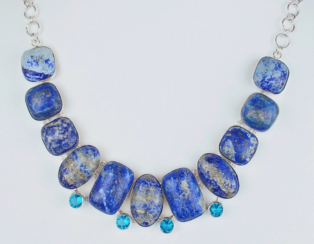 blue quartz necklace